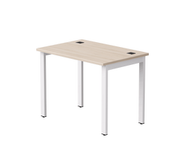 Стол прямой Everprof EVO на металлокаркасе 980х670х755 мм Дуб Соната/Белый | Интернет магазин мебели и декора LifeDekor