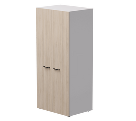 Гардероб глубокий Everprof EVO 800х602x1835 Белый/Дуб Соната | Интернет магазин мебели и декора LifeDekor