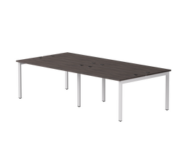 Бенч-система на 4 места Everprof EVO на металлокаркасе 2360х670(1370)x755 Дуб Пасадена/Белый | Интернет магазин мебели и декора LifeDekor