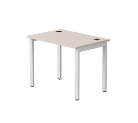 Стол прямой Everprof EVO на металлокаркасе 980х670х755 мм Кашемир/Белый | Интернет магазин мебели и декора LifeDekor