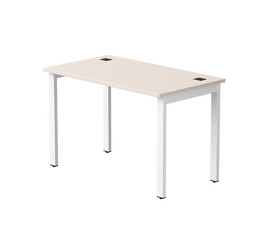 Стол прямой Everprof EVO на металлокаркасе 1180х670х755 мм Кашемир/Белый | Интернет магазин мебели и декора LifeDekor