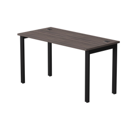 Стол прямой Everprof EVO на металлокаркасе 1380х670х755 мм Дуб Пасадена/Черный | Интернет магазин мебели и декора LifeDekor