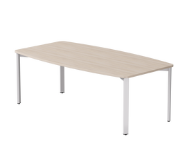 Стол переговорный Everprof EVO 2100х1100x755 Дуб Соната/Белый | Интернет магазин мебели и декора LifeDekor