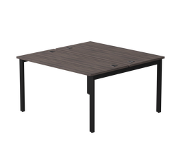 Бенч-система на 2 места Everprof EVO на металлокаркасе 1380х670(1370)x755 Дуб Пасадена/Черный | Интернет магазин мебели и декора LifeDekor