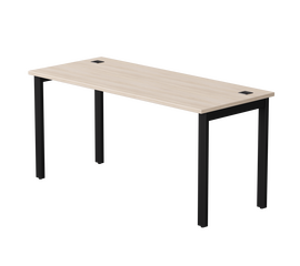 Стол прямой Everprof EVO на металлокаркасе 1580х670х755 мм Дуб Соната/Черный | Интернет магазин мебели и декора LifeDekor