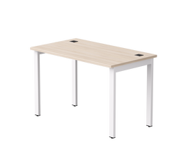 Стол прямой Everprof EVO на металлокаркасе 1180х670х755 мм Дуб Соната/Белый | Интернет магазин мебели и декора LifeDekor