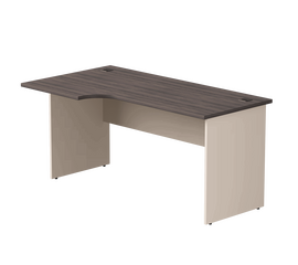 Стол эргономичный левый Everprof EVO опоры ЛДСП 1580х670(870)x755 мм Дуб Пасадена/Кашемир | Интернет магазин мебели и декора LifeDekor