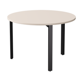 Стол переговорный Everprof EVO D1100 1100x755 Кашемир/Черный | Интернет магазин мебели и декора LifeDekor