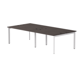 Бенч-система на 4 места Everprof EVO на металлокаркасе 2360х670(1370)x755 опоры 45гр Дуб Пасадена/Белый | Интернет магазин мебели и декора LifeDekor