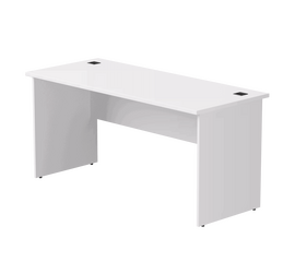 Стол прямой Everprof EVO опоры ЛДСП 1580х670х755 мм Белый | Интернет магазин мебели и декора LifeDekor