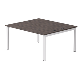 Бенч-система на 2 места Everprof EVO на металлокаркасе 1580х670(1370)x755 Дуб Пасадена/Белый | Интернет магазин мебели и декора LifeDekor