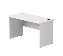 Стол прямой Everprof EVO опоры ЛДСП 1380х670х755 мм Белый | Интернет магазин мебели и декора LifeDekor