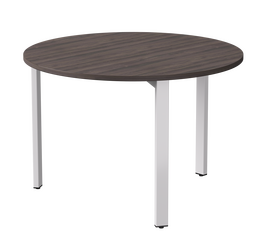 Стол переговорный Everprof EVO D1100 1100x755 Дуб Пасадена/Белый | Интернет магазин мебели и декора LifeDekor