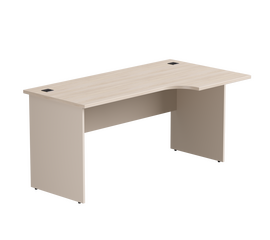 Стол эргономичный правый Everprof EVO опоры ЛДСП 1580х670(870)x755 мм Дуб Соната/Кашемир | Интернет магазин мебели и декора LifeDekor
