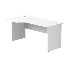 Стол эргономичный левый Everprof EVO опоры ЛДСП 1580х670(870)x755 мм Белый | Интернет магазин мебели и декора LifeDekor