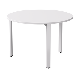 Стол переговорный Everprof EVO D1100 1100x755 Белый/Белый | Интернет магазин мебели и декора LifeDekor