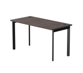 Стол прямой Everprof EVO на металлокаркасе 1380х670х755 мм опоры 45гр Дуб Пасадена/Черный | Интернет магазин мебели и декора LifeDekor