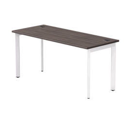 Стол прямой Everprof EVO на металлокаркасе 1580х670х755 мм опоры 45гр Дуб Пасадена/Белый | Интернет магазин мебели и декора LifeDekor
