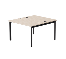 Бенч-система на 2 места Everprof EVO на металлокаркасе 1180х670(1370)x755 опоры 45гр Дуб Соната/Черный | Интернет магазин мебели и декора LifeDekor