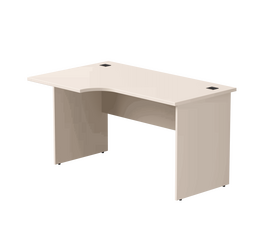 Стол эргономичный левый Everprof EVO опоры ЛДСП 1380х670(870)x755 мм Кашемир | Интернет магазин мебели и декора LifeDekor