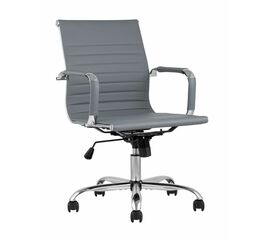 Кресло офисное TopChairs City S серое | Интернет магазин мебели и декора LifeDekor