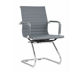 Кресло для посетителей TopChairs Visit серое | Интернет магазин мебели и декора LifeDekor