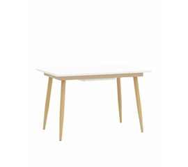 Стол обеденный Стокгольм раскладной 120-160*80 белый | Интернет магазин мебели и декора LifeDekor