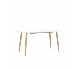 Стол обеденный Берген раскладной 160-190-220*90 белый | Интернет магазин мебели и декора LifeDekor