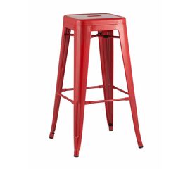Стул барный TOLIX красный глянцевый | Интернет магазин мебели и декора LifeDekor