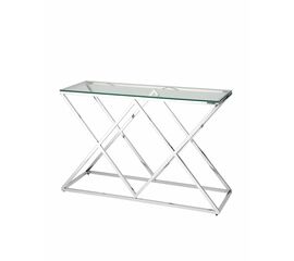 Консоль ИНСИГНИЯ 120*40 серебро | Интернет магазин мебели и декора LifeDekor