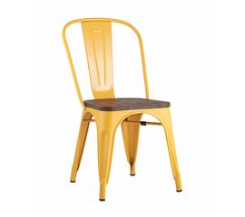 Стул TOLIX WOOD желтый | Интернет магазин мебели и декора LifeDekor
