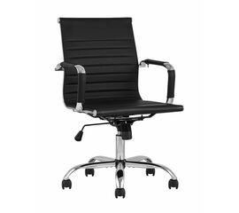 Кресло офисное TopChairs City S черное | Интернет магазин мебели и декора LifeDekor