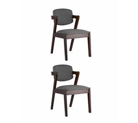 Стул обеденный VIVA темно-серый 2 шт. | Интернет магазин мебели и декора LifeDekor