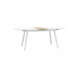 Стол обеденный Чикаго раскладной 160-200*90 белый | Интернет магазин мебели и декора LifeDekor