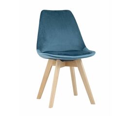 Стул FRANKFURT велюр синий | Интернет магазин мебели и декора LifeDekor