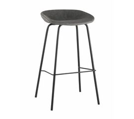 Стул барный Beetle Lite PU серый | Интернет магазин мебели и декора LifeDekor