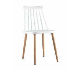 Стул Морган пластиковый белый | Интернет магазин мебели и декора LifeDekor