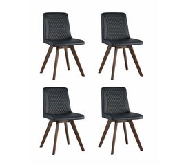 Стул MARTA PU синий 4 шт. | Интернет магазин мебели и декора LifeDekor