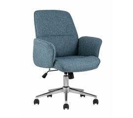 Стул офисный Simona голубой | Интернет магазин мебели и декора LifeDekor