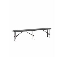 Скамейка складная Кейт 180 коричневая | Интернет магазин мебели и декора LifeDekor