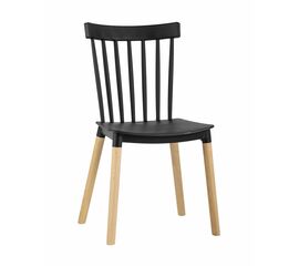 Стул Field пластик черный | Интернет магазин мебели и декора LifeDekor