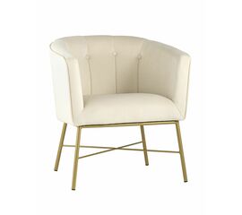Кресло Шале велюр бежевый | Интернет магазин мебели и декора LifeDekor