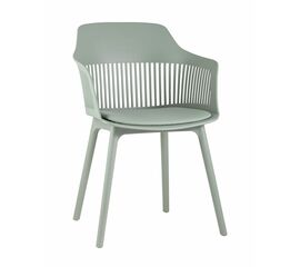 Стул Crocus с подушкой серо-зеленый | Интернет магазин мебели и декора LifeDekor