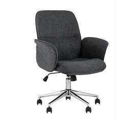 Стул офисный Simona серый | Интернет магазин мебели и декора LifeDekor