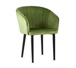 Стул с подлокотниками Нейтон велюр травяной | Интернет магазин мебели и декора LifeDekor