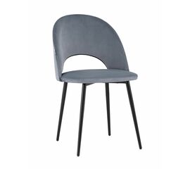 Стул Меган велюр серый | Интернет магазин мебели и декора LifeDekor