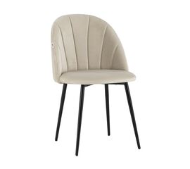 Стул Логан NEW велюр бежевый | Интернет магазин мебели и декора LifeDekor
