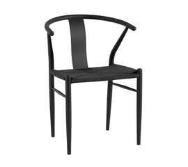 Стул обеденный Wishbone Style черный | Интернет магазин мебели и декора LifeDekor