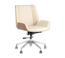 Кресло офисное TopChairs Crown SN бежевый | Интернет магазин мебели и декора LifeDekor