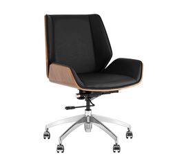 Кресло офисное TopChairs Crown SN черный | Интернет магазин мебели и декора LifeDekor